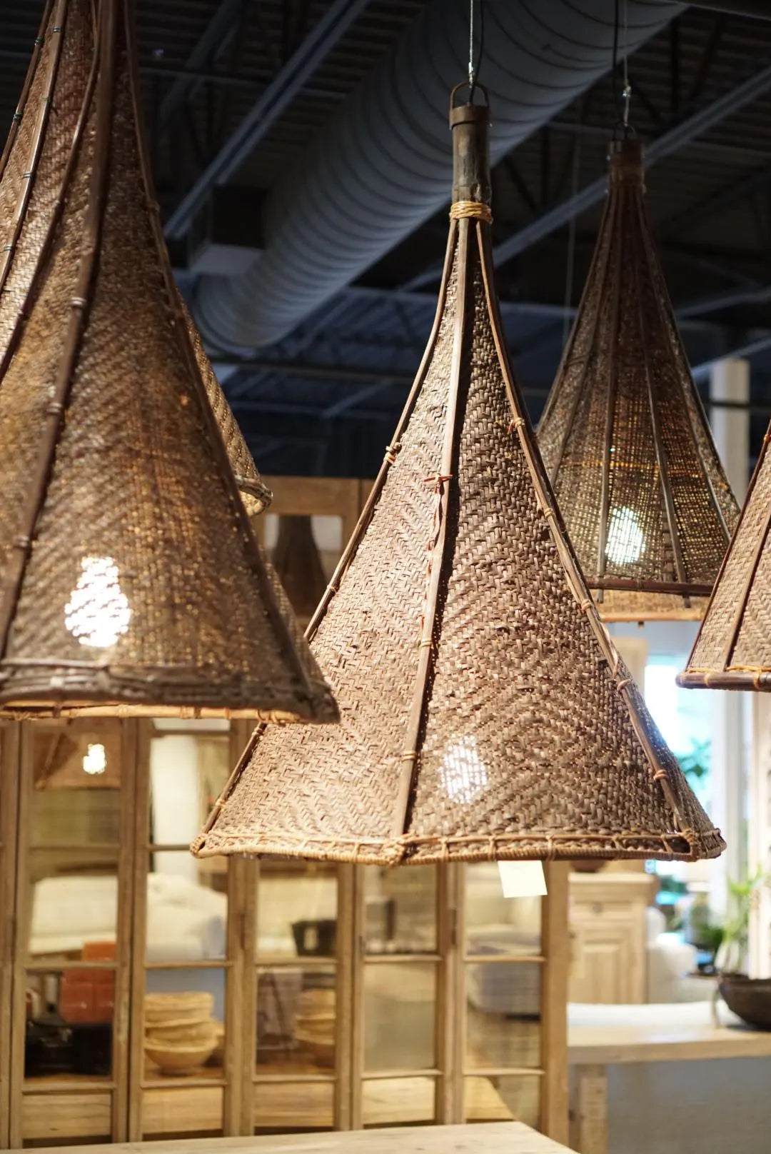 Harvest Basket Pendant Light